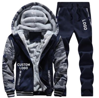 China Breathable Mens Thicken Sweatpants Custom Men's Tech Fleece Tracksuit Sweatsuit Tracksuits For Men Jogging for sale