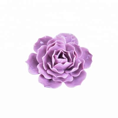 China Europe Customization Home Decoration Handmade Ceramic Flower for sale