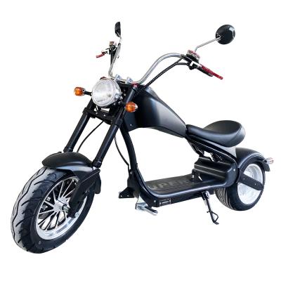 China NEW European warehouse unisex carbon fiber citycoco X12 2000W motorcycle model adult electric scooter for sale