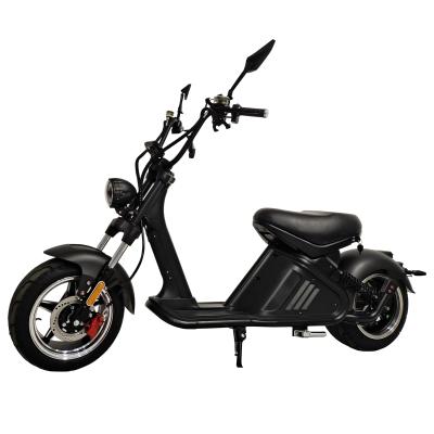 China Powerful Scooter Aluminum Alloy Standing Electric Scooters Long Range Cheap Mobility Tricycles 2 Wheels Electric Tricycle Citycoco Scooters for sale