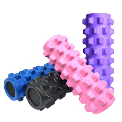 China Custom Multi-Function Muscle Column Yoga Foam Roller 33cm Yoga Massager Soft Column Relexaion Eco-friendly for sale