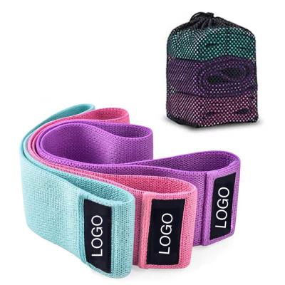 China Durable High Quality Non-slip Elastic Fitness Resistance Band Yoga Pilates Yoga Fitness Resistance Bands For Legs for sale