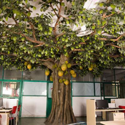 China China Transitional Plant Indoor Or Outdoor Artificial Decorative Fake Tall Jack Fruit Tree For Decoration for sale