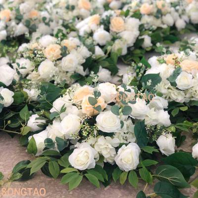 China European Style Wholesale Wedding Decorative Silk Hydrangea And Roses Bouquet Artificial Flowers In Bulk From China for sale