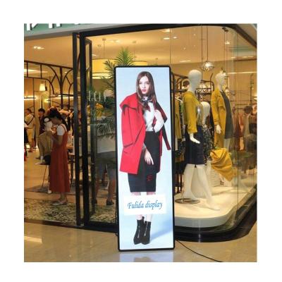 China Indoor portable standing led video screen display p2.5 indoor advertising high brightness led poster for sale