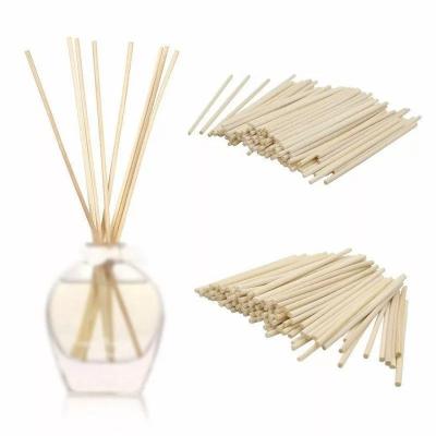 China Viable Non-Toxic Hot Sale Organic Fregnance Oblong Shaped Custom Size Preserved Fresh Flower Rattan Reed Diffuser Stick For Air for sale