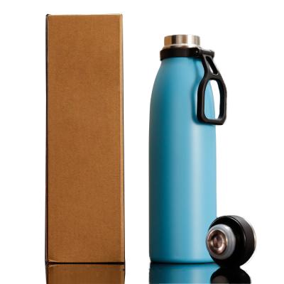 China Viable 350-1000ml Water Flask Stainless Steel Dual Wall Vacuum Insulated Gym Bottle for sale