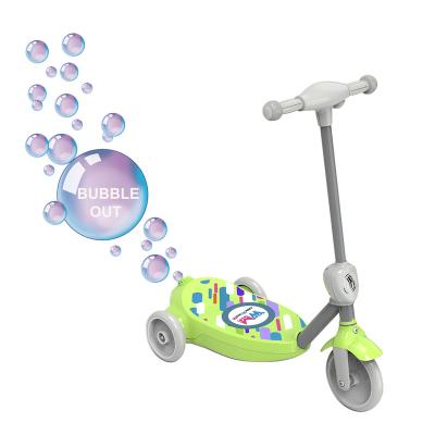 China Bubble While Riding Electric Kick Adjustable Three Wheels 3 Wheels Ride On Boy Kid Baby Car Kid's Toys Kids Scooter For Kids for sale