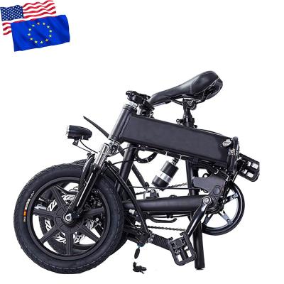 China Classic Aluminum Alloy City Fold Foldable Folding Cycle Ebike Electr. Bicycle Bikes E-bicycle E Electric Bicycle for sale