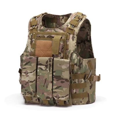 China Army Vest Combat CS Game Tactical Bibs MOLLE Supplies Waterproof Military Bibs Protective Vest Wear One Size Fits for sale