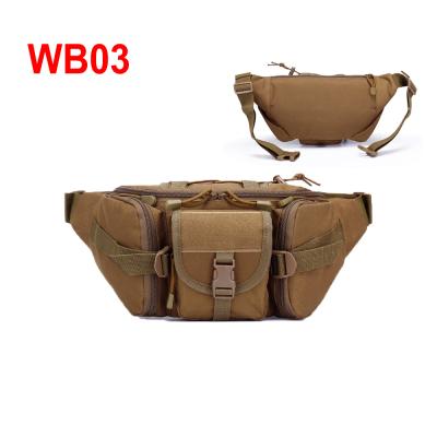 China WB03 Waterproof Outdoor Military Waist Bag Tactical Duty Pack For Hunting Mobile Fishing Climbing Hike Bag for sale