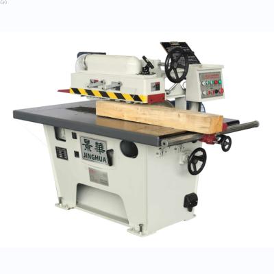 China Horizontal Automatic Longitudinal Saw Machine Straight Line Ripping Saw For Wood Work Cutting for sale