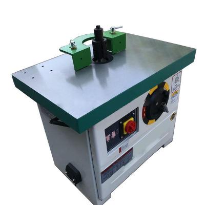 China VERTICAL Single Axis Vertical Woodworking Milling Machine Chamfering Grooving Tenon Door Frame for sale