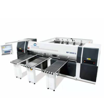 China Sale Working Robot Brain Bladed Saw Automatic Feeding Computer Complete Wooden Panel Hotels Saw for sale