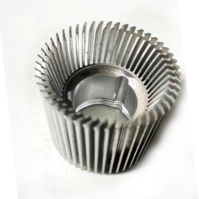 China Aluminum Hardware CNC Aluminum Metal Parts Round Radiator with High Quality and Considerable Price Experienced OEM for sale