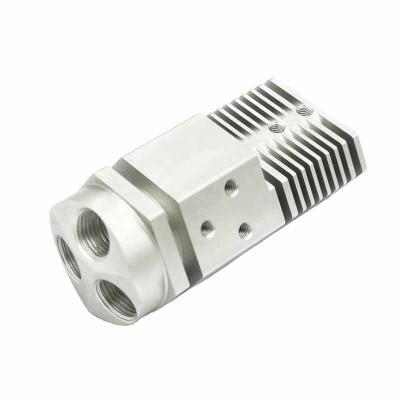 China Hot Selling Aluminum 5 Axis CNC Service Custom CNC Milling Metal Block CNC Machining Anodized Aluminum Parts for sale