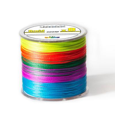 China Factory Direct Sales Hot Sale 9 Strands Braided Fishing Line Float Cue 300M PE Line for sale