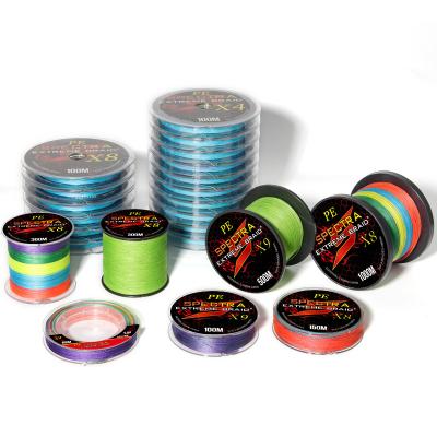 China X4 X8 X9 Hot Selling PE Float Locator Braided Daily Use Super Strong Fishing Line for sale