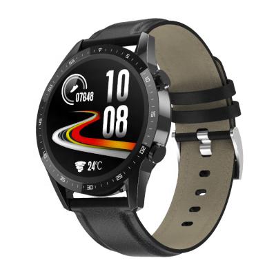 China PK L13 GT2 Touch Screen T30 Smartwatch Sports 1.28 Inch Screen Leather Strap PK L13 GT2 Smart Watch For Men for sale