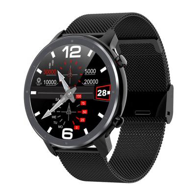 China L11 Android Touch Screen Smart Watch 1.3 Inch Full Round Display Heart Rate ECG Stopwatch Sport Smartwatch for sale