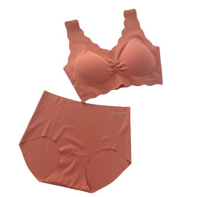 China New Arrival Starwin OEM&ODM Invisible Pump Seamless Underwear Free Size Bra And Panties Plus Cup Size Bra And Brief Sets for sale