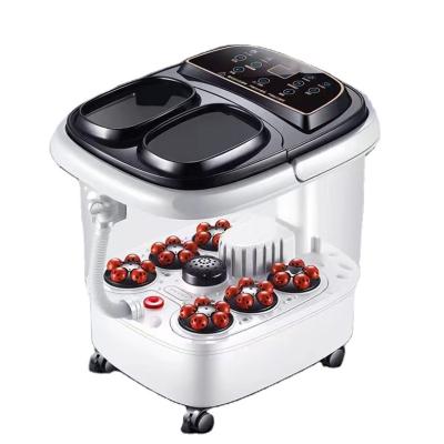 China KY878/898 Outdoor High Quality Intelligent Portable Electric Hot Selling Plastic Foot Spa Bath Massager With Heat for sale