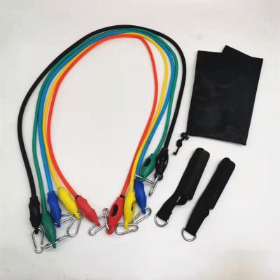 China 2022 Premium Hot Sale Five Colors Resistance Exercise Bands Set for sale