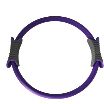 China Hot Selling Fiberglass +PP+TPE 2022 Foam+ Fiberglass +PP+TPE Stretch Exercise Yoga Pilates Circle Ring for sale