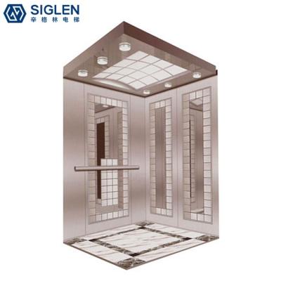 China Superior Quality 15 passenger lift size stainless steel Passenger Elevator Lift With Factory Price for sale