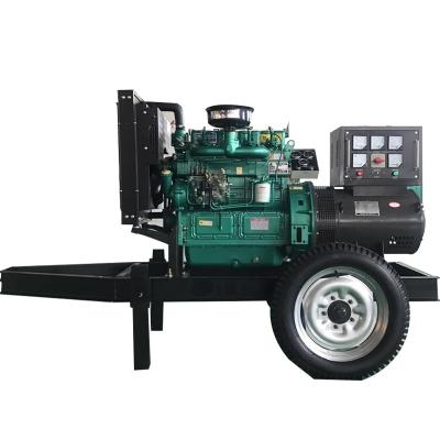 China Factory Direct Sales Mobile Diesel Generator New Design 400/230V 30Kw 40Kw for sale