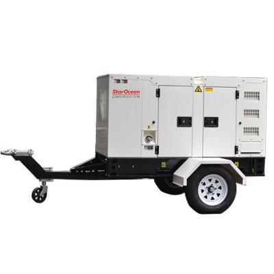 China Manufacturer Wholesale Mobile Diesel Generator Portable Construction Light Power for sale