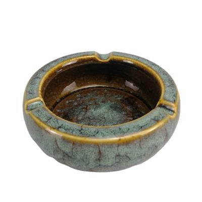 China Central Institute of Statistics ceramic fambe cigar ashtray living room coffee table ashtray Nordic ceramic ornaments for sale