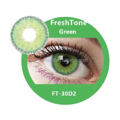 China Fashionistic FreshTone Diva Charming Eyes 3 Tone Color Cosmetic Contact Lens FTCL for sale