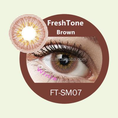 China FreshTone FTCL Diameter Mature Eye Decorative Color Contact Lenses 14.2mm for sale