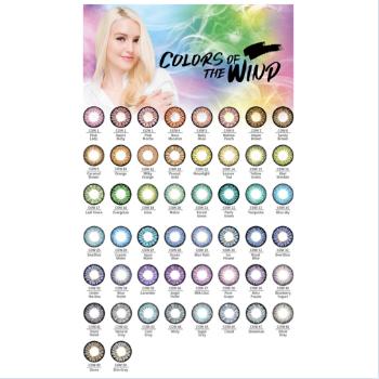 China HEMA 50 KOREAN FreshTone colors of wind soft contact lens at wholesale price from South Korea for sale