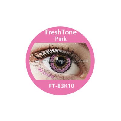 China FreshTone 15mm eye to eye girl magic eye cosmetic contact lenses at cheap prices from Korea FTCL for sale