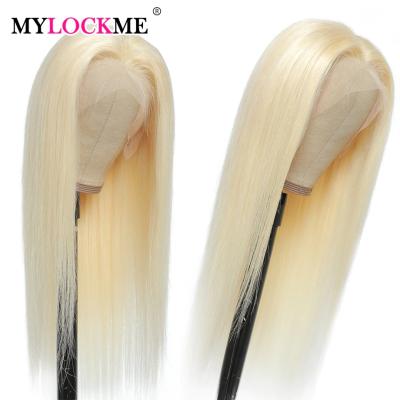 China Wholesale Price Hd 180% Silky Straight Silky Straight Top Glueless 30 Inch Lace Headband 360 Lace Wig Virgin Hair 613 T Piece Lace Wig On Black Women for sale