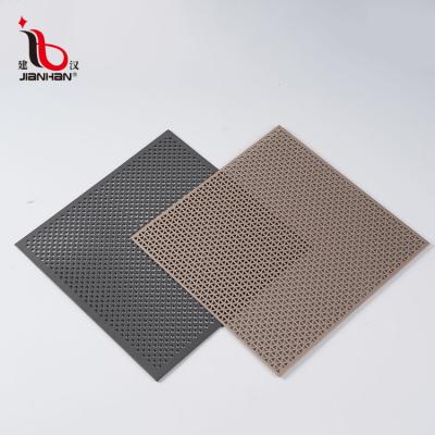 China Other Aluminum Perforated Die Cut Decorative Sheet Manufacturer Customized Square Decorative Aluminum Sheet for sale