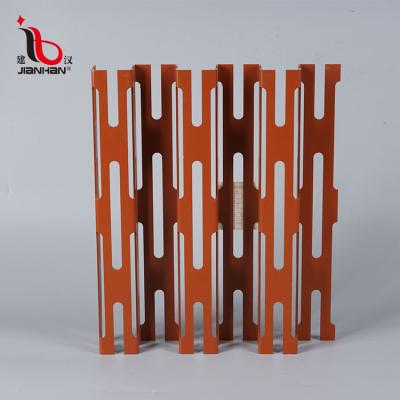 China Modern Design Irregular Aluminum Carved Panels Building Facade Exterior Perforated Aluminum Decoration Carved Panel for sale