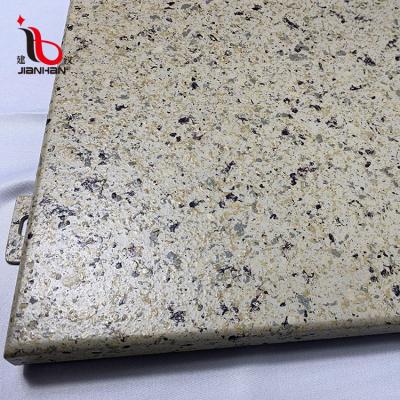 China Modern Marble Aluminum Wall Cladding Decorative Laser Look Exterior Form Facade Cladding Curtain Wall Panel for sale