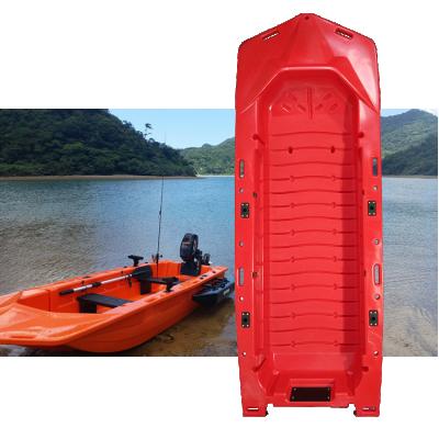 China Carbon Fiber 300CM LONG Rotomolded Polyethylene FISHING BOAT for sale