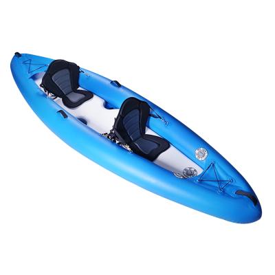 China German PVC Inflatable Heavy Duty Military Grade Boat Inflatable Foldable Self Bailing Double 3 Person White Water PVC Raft Kayak Inflatable Sailing Boats for sale