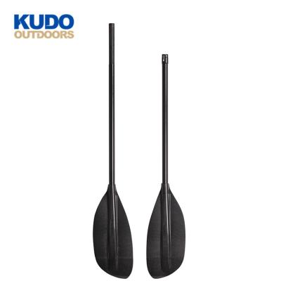 China Carbon Fiber KUDO OUTDOOR Sprint Kayak Wing Paddle Two Piece Adjustable Racing Ferrule for sale