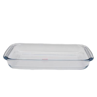 China Corningware Bakeware Silicon Tempered Glass Sustainable White Glass Wholesale Set for sale