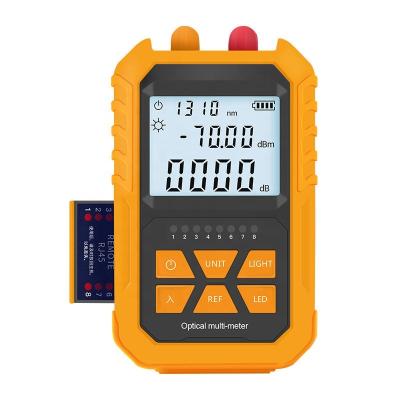 China Mini Fiber Optic Multimeter 15km Cable Visual Tester Network Wish Locator 4 in 1 Fault Multifunction Optical Electricity Meter Test Equipment for sale