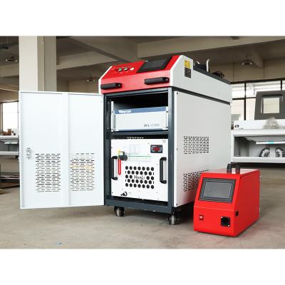 China Portable Metal Stainless Steel Laser Welder 1000w 1500w 2000w Handheld Metal Laser Welding Machine With Wire Driver for sale