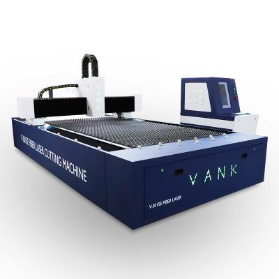 China 2022 1000W 2000W 3000W 4kw Water Cooled CNC Fiber Laser Cutter For Aluminum Steel Sheet Metal Wuhan Raycus Fiber Laser Cutting Machine for sale