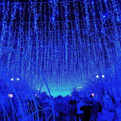 China Lovely LED Fairy Lights Garland Curtain Lamp Remote Control USB String Lights New Year Christmas Decorations for Bedroom Home Window for sale