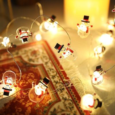 China Other New Arrive Santa Claus Christmas Decoration Light Battery LED String Light For Home Fairy Ornament for sale