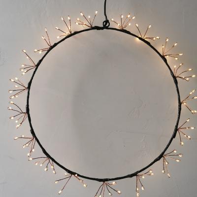 China The Other 30Cm Wholesale Warm White Ring Shape Outdoor String Lights Fireworks for sale